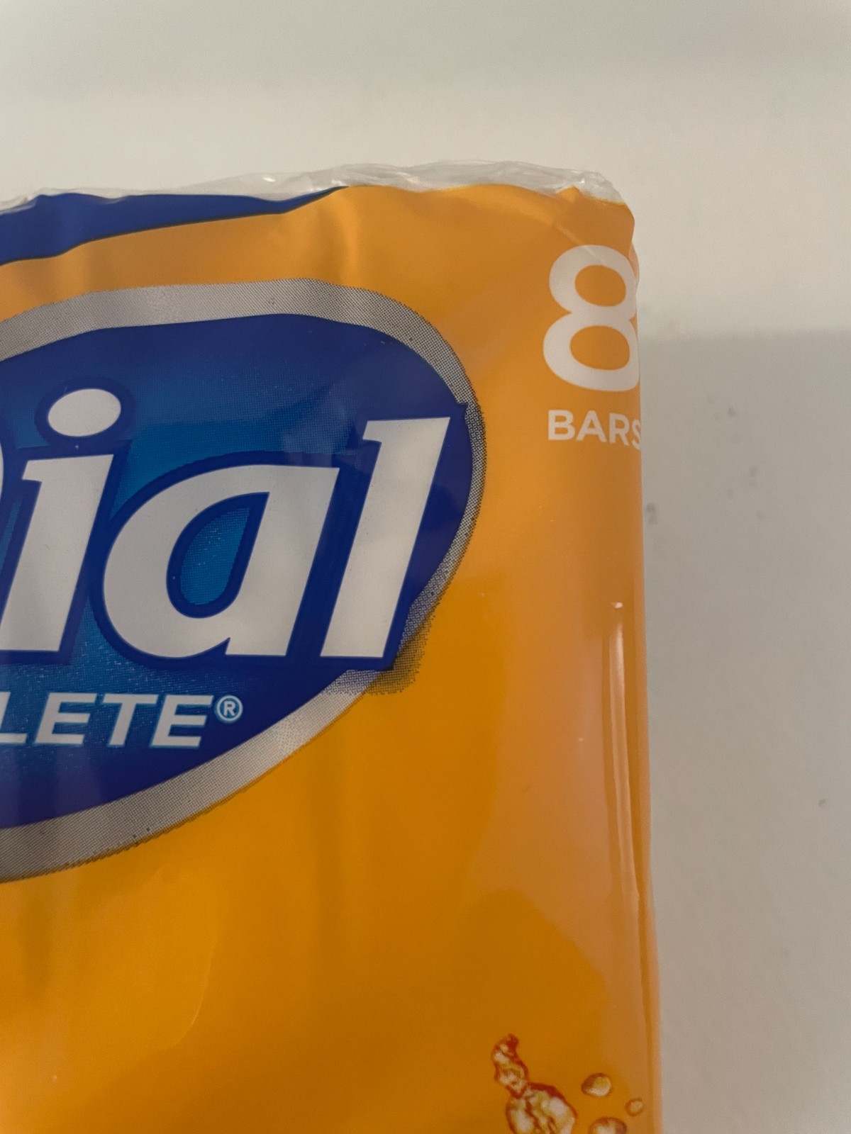 Dial Bar Soap 8 Pack Gold 4 Ounce Anti-Bacterial NIP