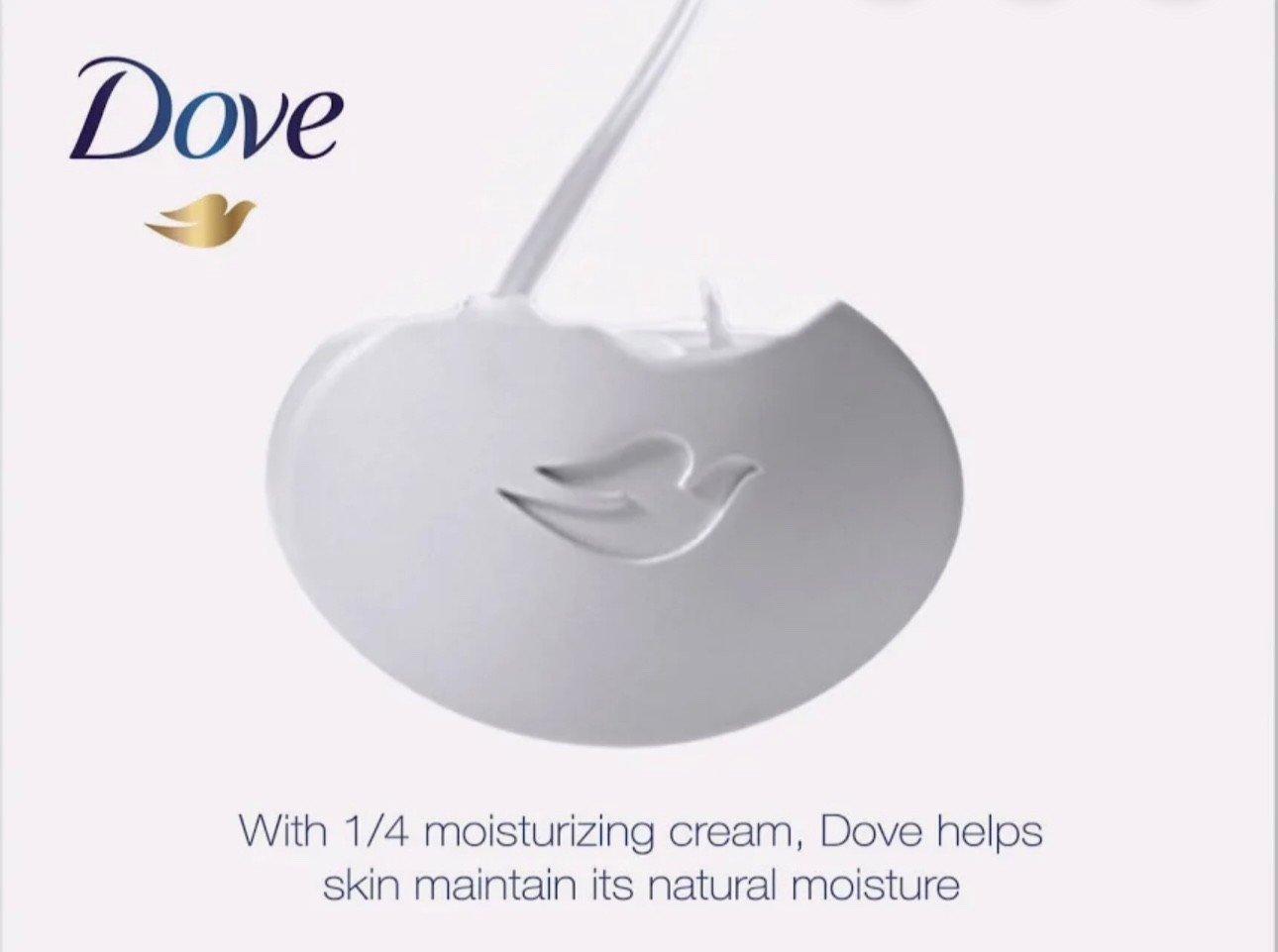 Dove White Beauty Bar Soap Moisturizing Body Wash Personal Care