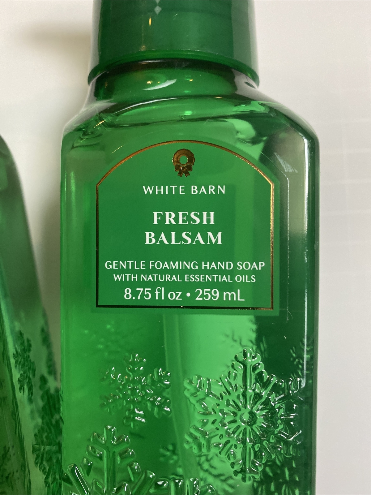 5 Bath And Body Works Crushed Candy Cane, Mahogany & Fresh Balsam Foam Hand Soap
