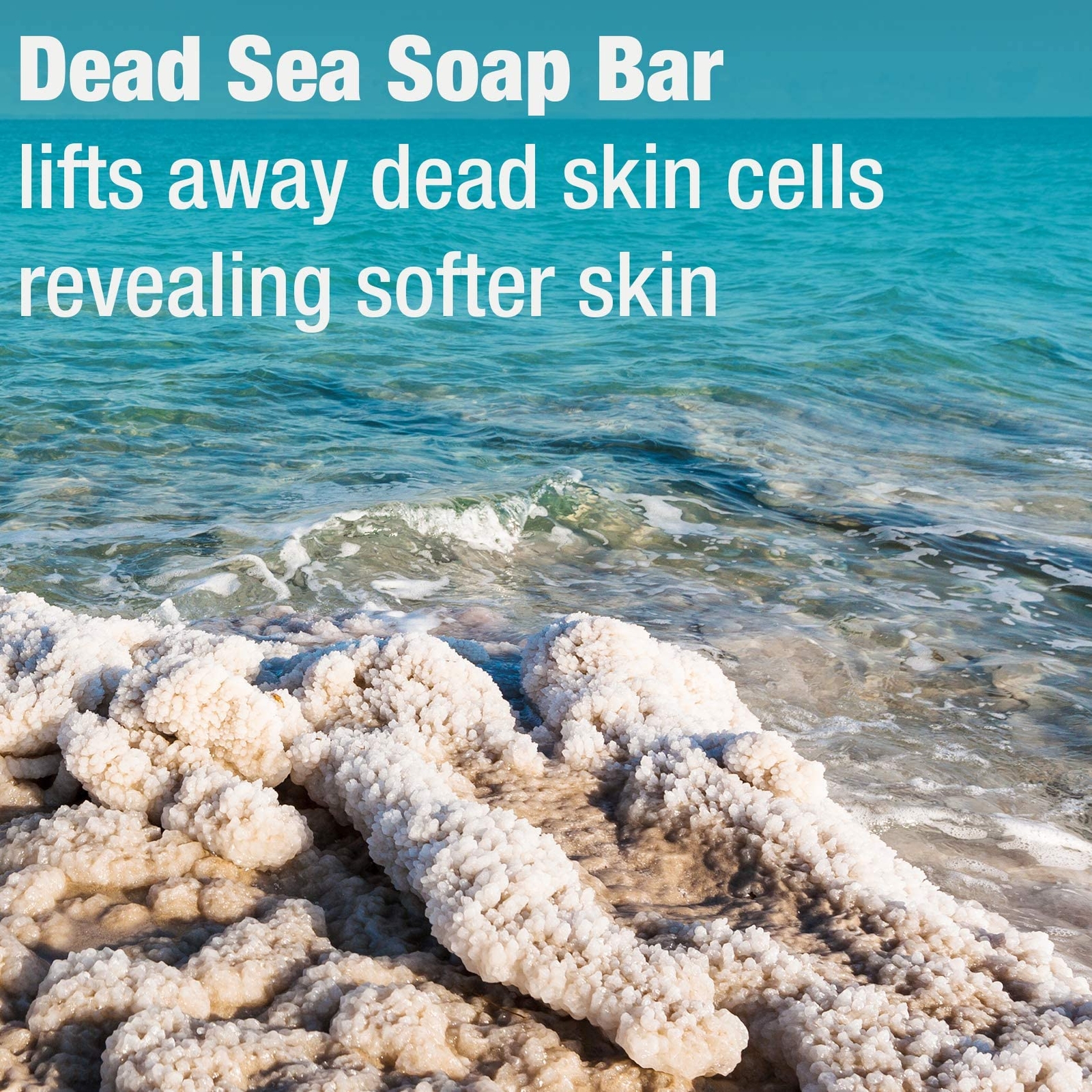 MG217 Psoriasis Dead Sea Exfoliating Bar Soap – Dead Sea Salt, Mud, Aloe Vera,