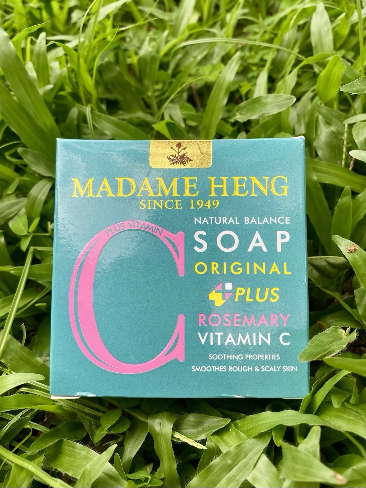 Madame Heng Natural Balance Soap Original Plus Rosemary Vitamin C 150g x 2 Bars