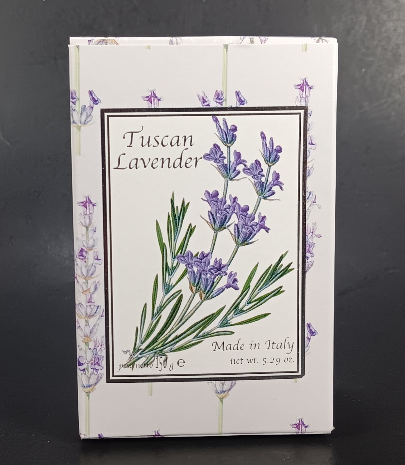 Tuscan Lavender Bar Soap 5.29 oz. Italy Saponificio Artigianale Fiorentino NEW
