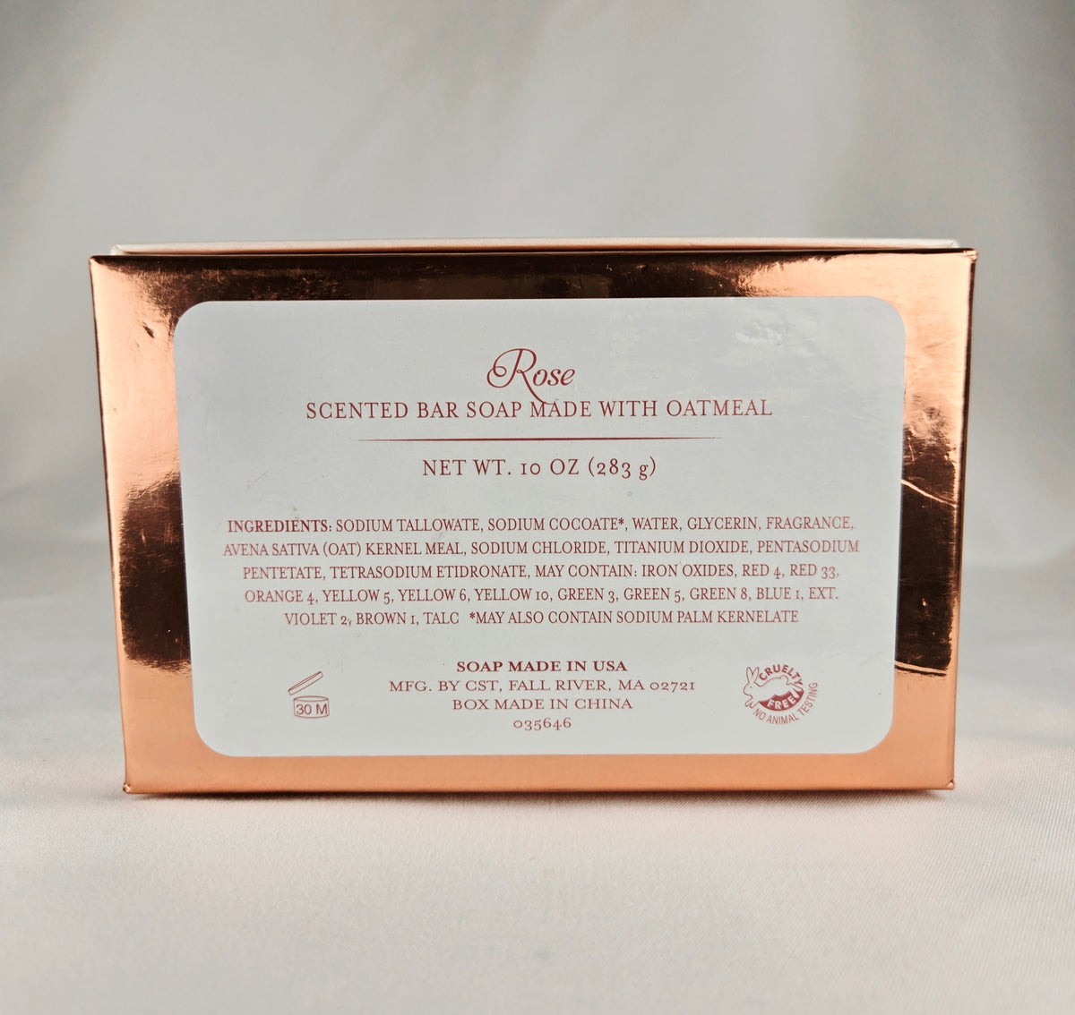 XL Romantic Victorian Angel Rose Scented Soap Gift Pink Creamy Oatmeal 10oz Spa