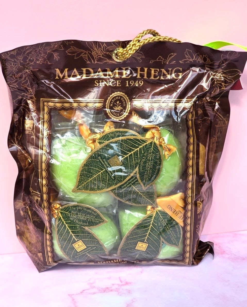 Madame Heng Lime Soap Set 4 x120g Bars Herbal Natural Thai Bath Soap NEW