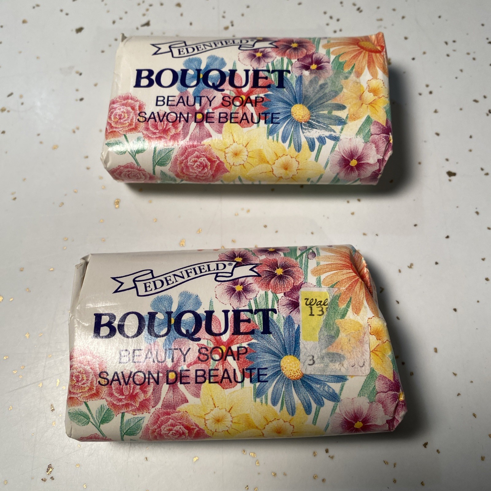 VTG Edenfield Bouquet Floral Bar Soap 2.5 Oz Sealed Made In England Set Of 2