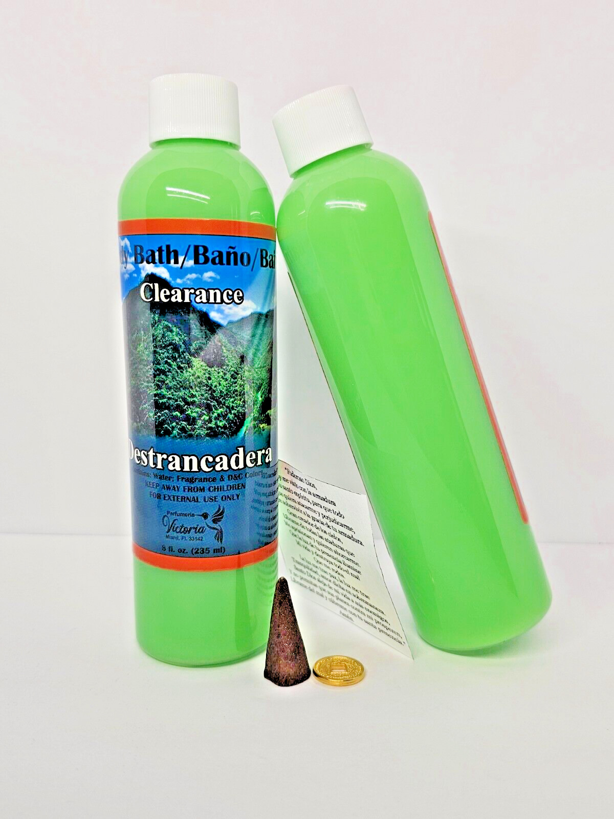 BAÑO DESTRANCADERA INCLUYE: AMULETO ORACION INCIENSO