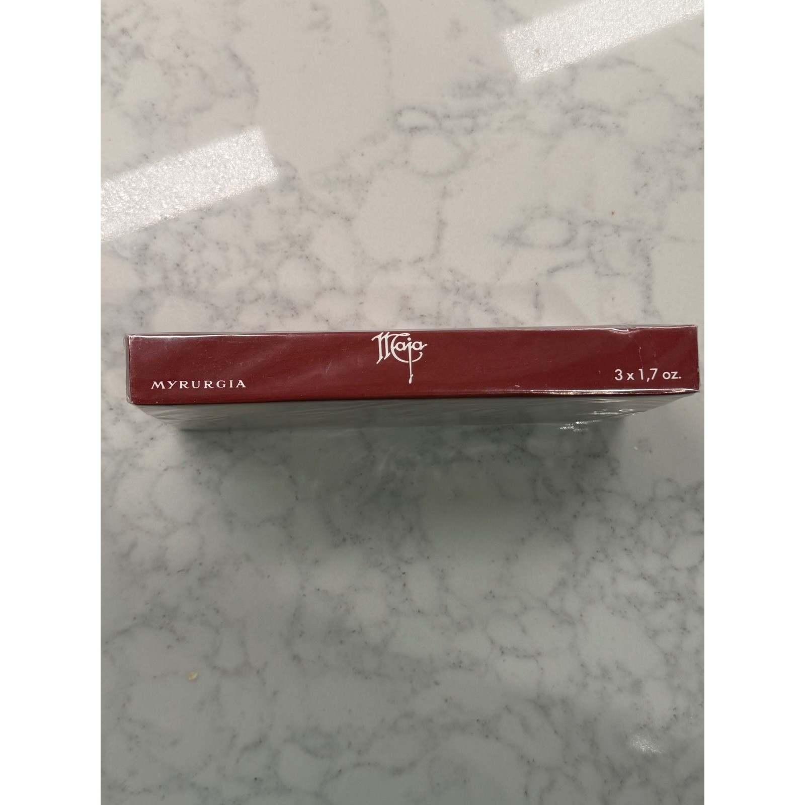 Vtg Maja Myrurgia Soap Gift Set 3 Bars Made in Spain Sealed 1.7oz Travel Guest