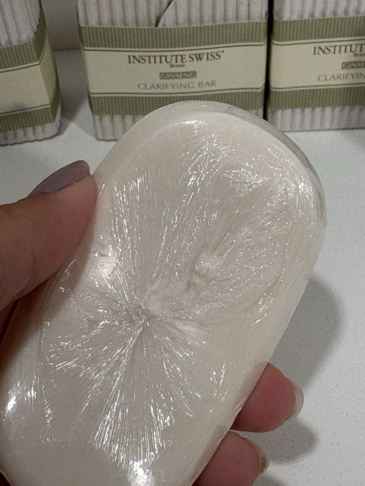 Institute Swiss Brand Clarifying Bath Soap Lot Of 6 Bar Ginseng Omni Hotels