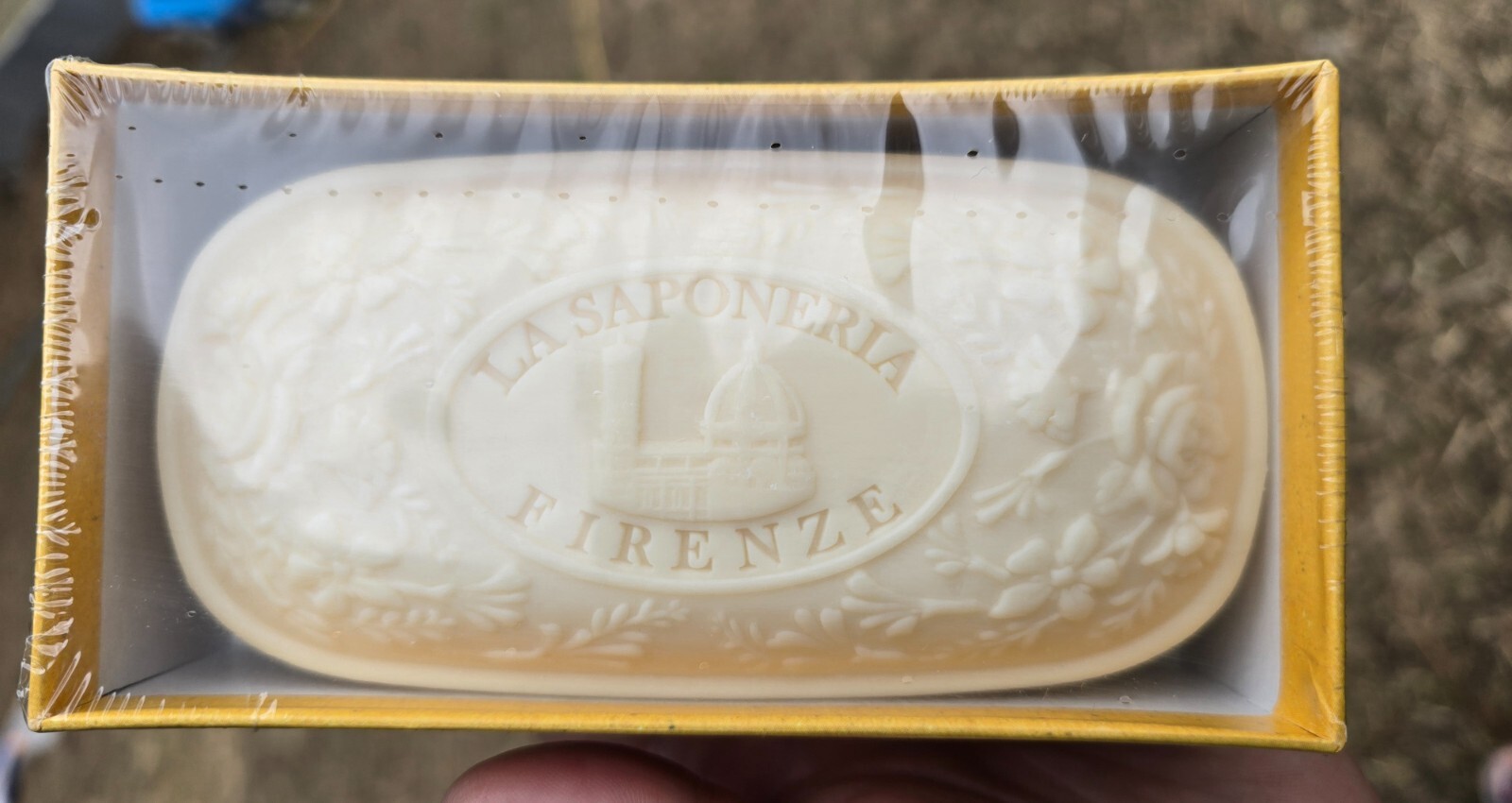 La Saponeria Firenze Pumpkin & Cinnamon Scented Soap 10.5oz Bar New Sealed