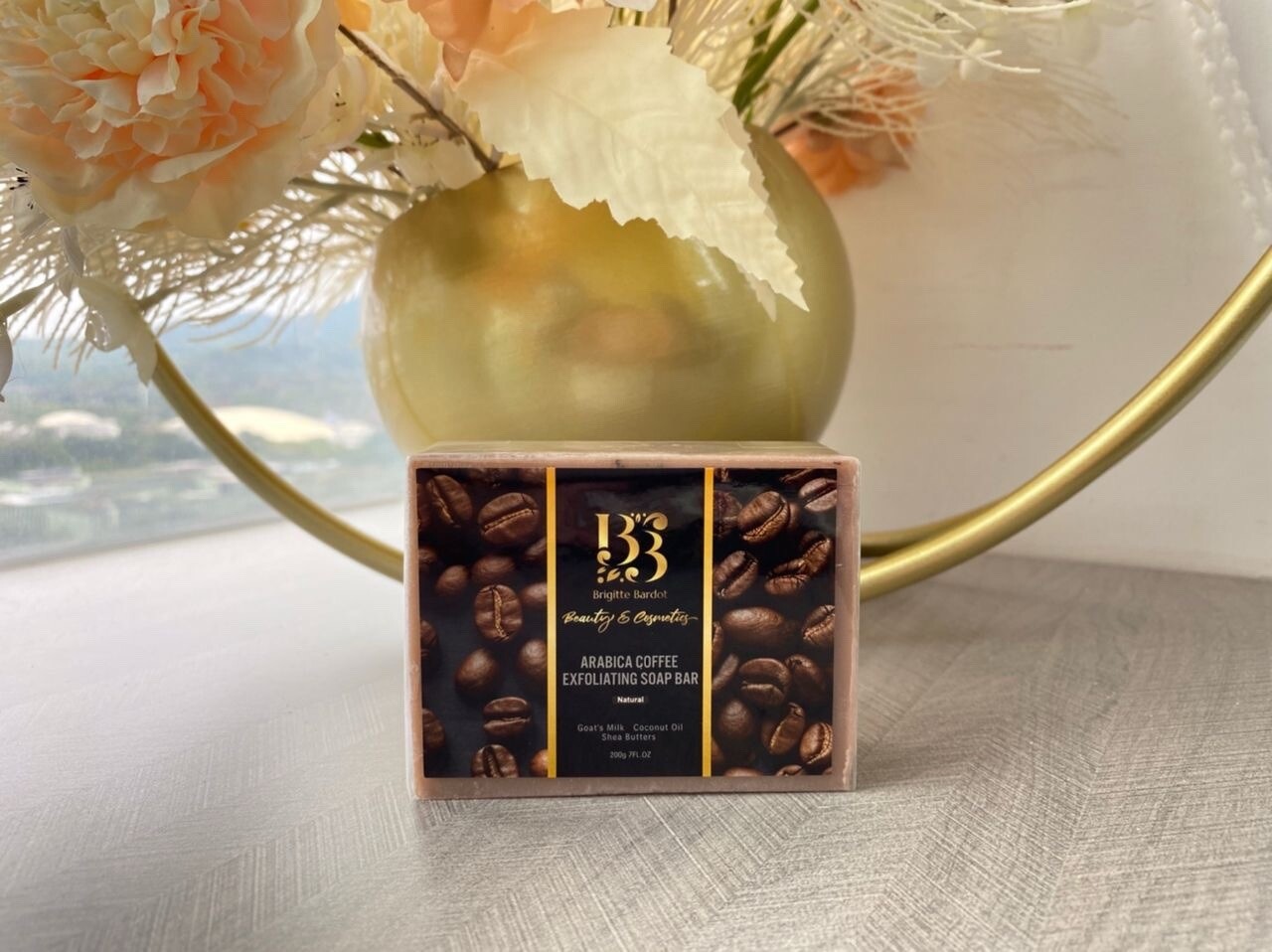 Kojic Acid Lightning & Arbutin Whit3ning & Arabica Coffee Exfoliating Soap Bar