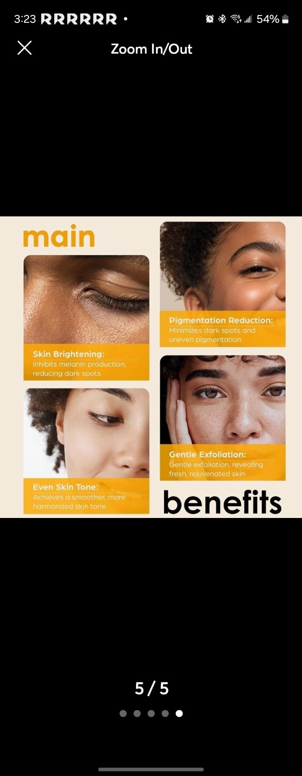 Artnaturals Kojic Acid With African Net