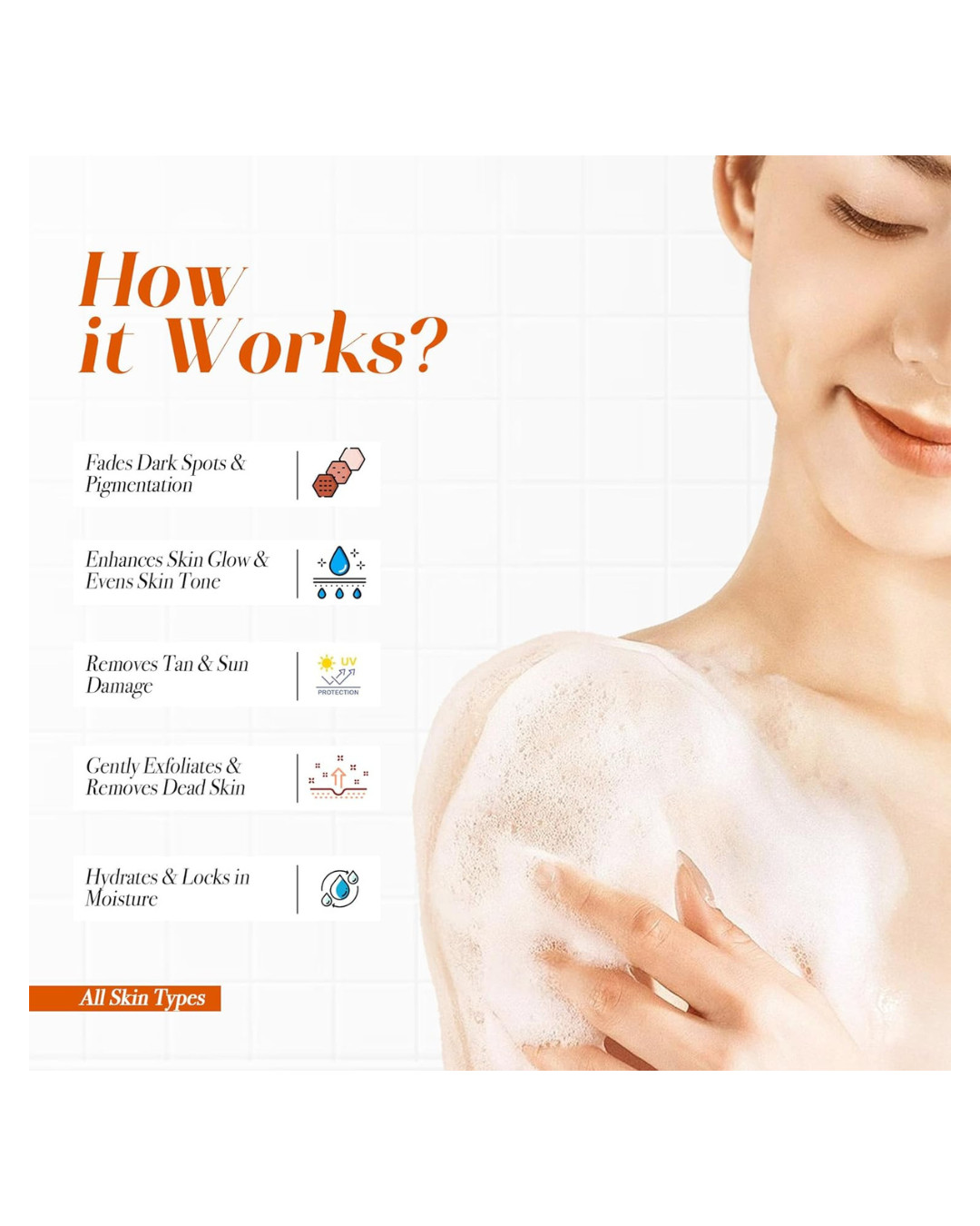 Papaya Soap | Glutathione & Papaya Extract | Body Tan Removal Soap