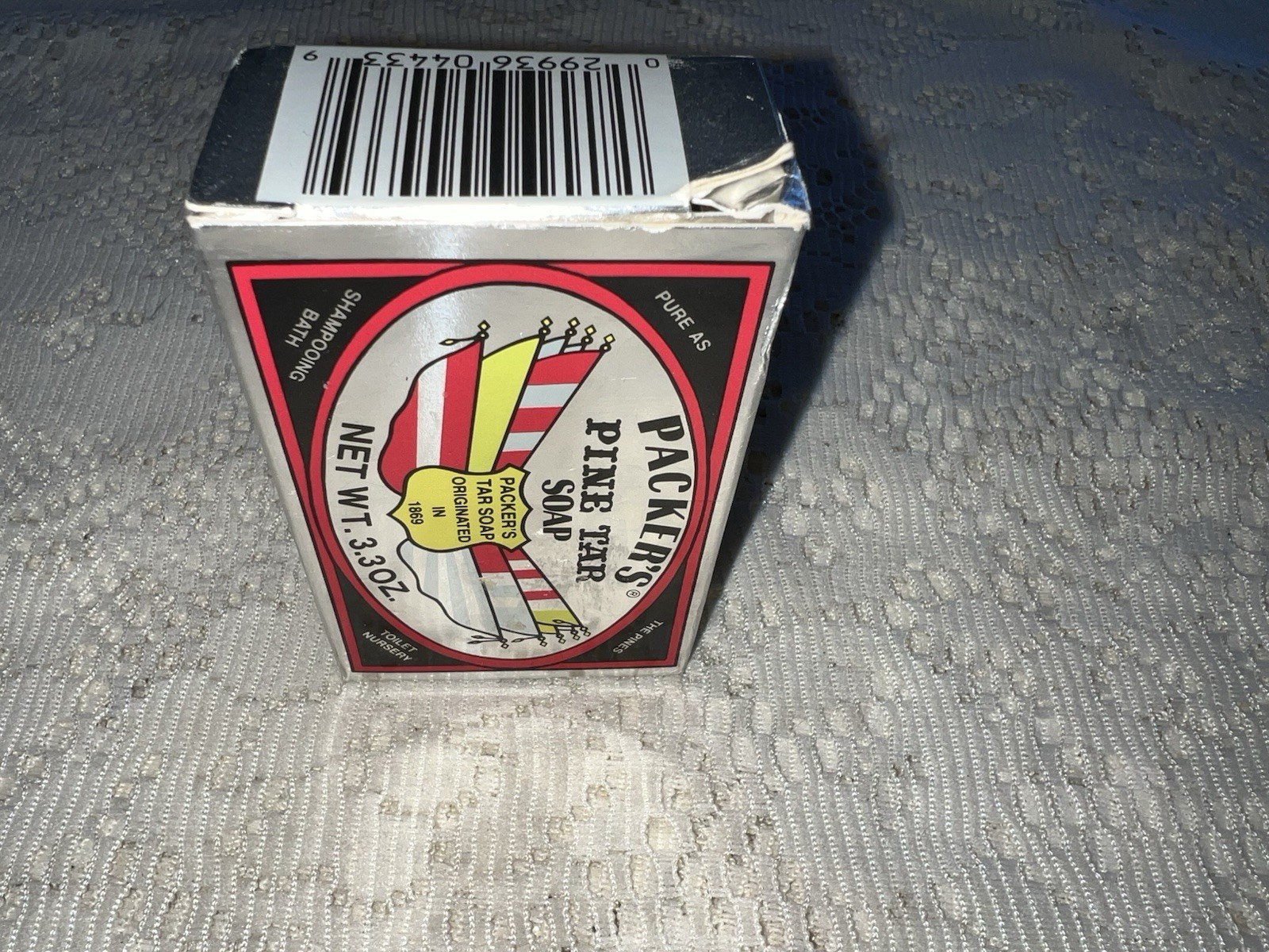 1970’s-80’s Vintage Packer’s Pine Tar Soap, 3.3 Oz., New In Box!