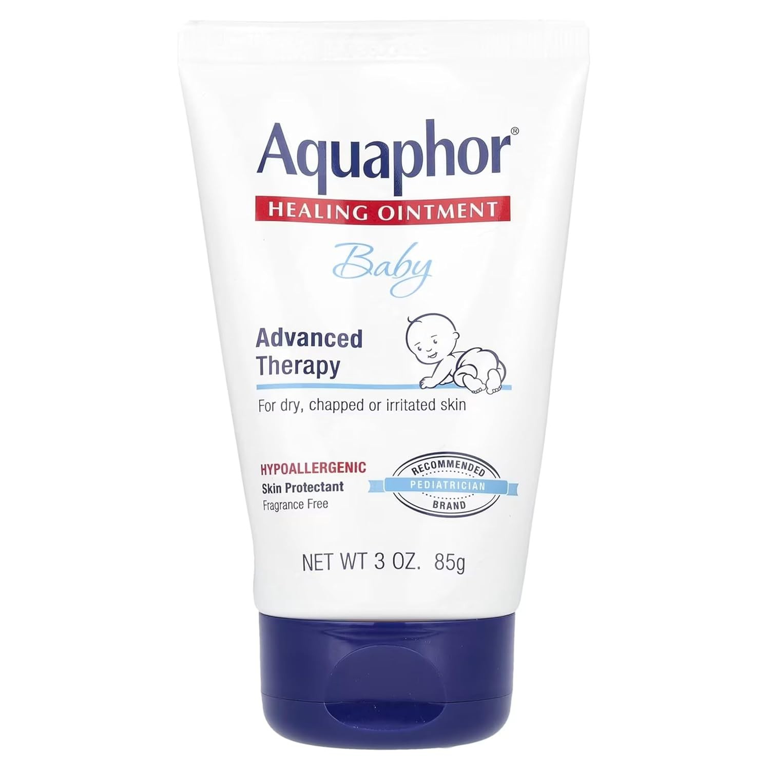 (2 PACK) Aquaphor Baby Healing Ointment 3 Ounce Tube