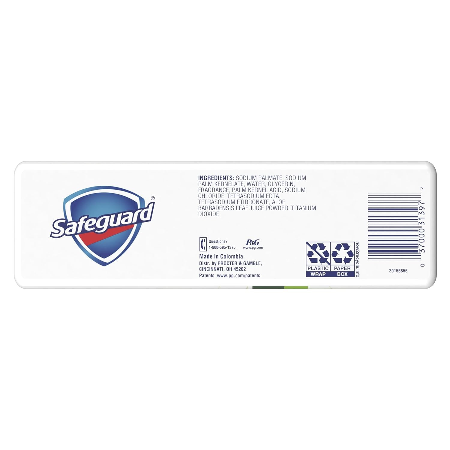Safeguard Bath Bar Soap, Fresh Clean Scent with Aloe, 3.2 oz (8 Count)