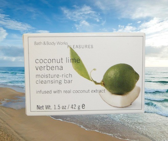 Bath & Body Works COCONUT LIME VERBENA 1.5 oz Cleansing Bar Soap