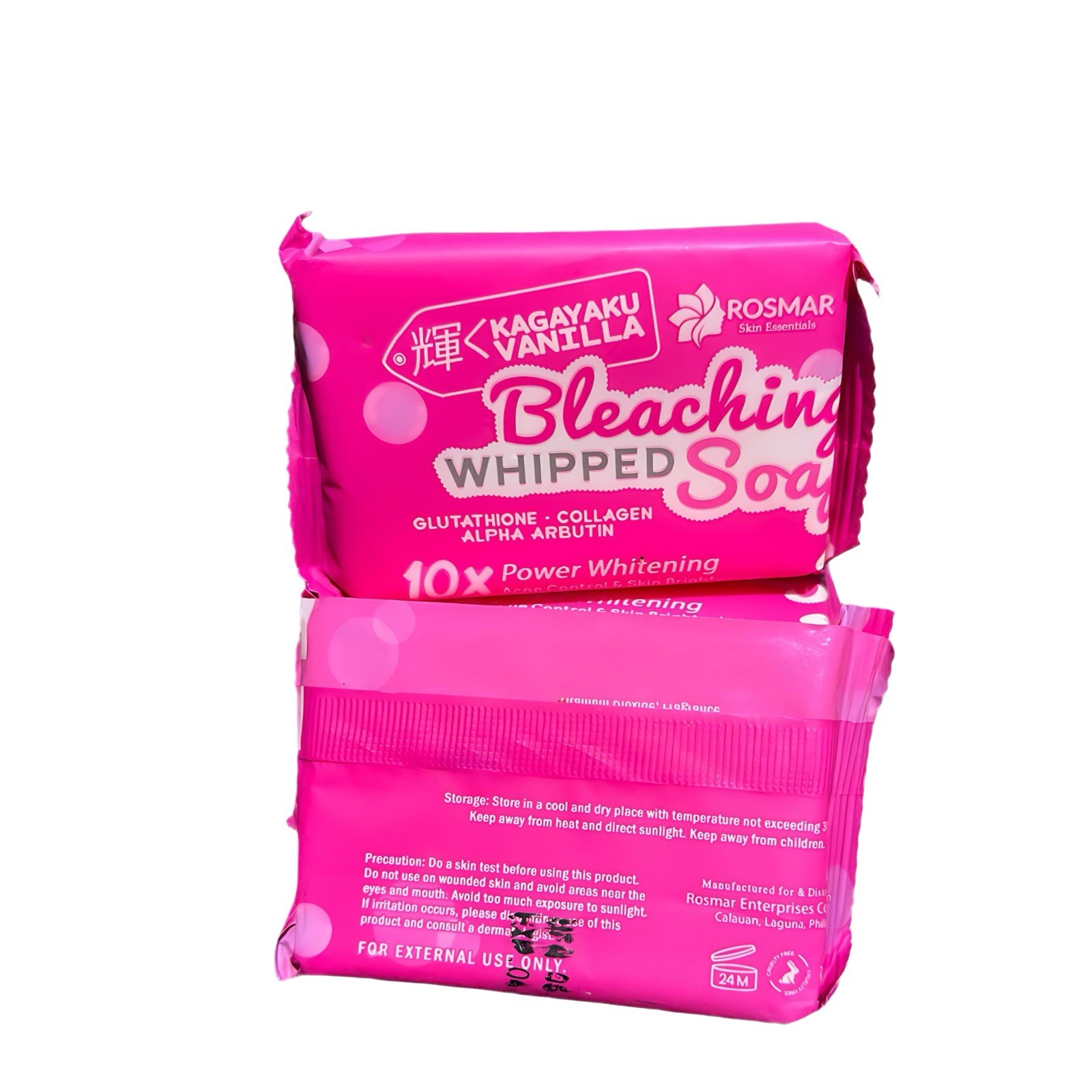 Rosmar Kagayaku Vanilla Bleaching Whipped Soap 5pcs X 75g