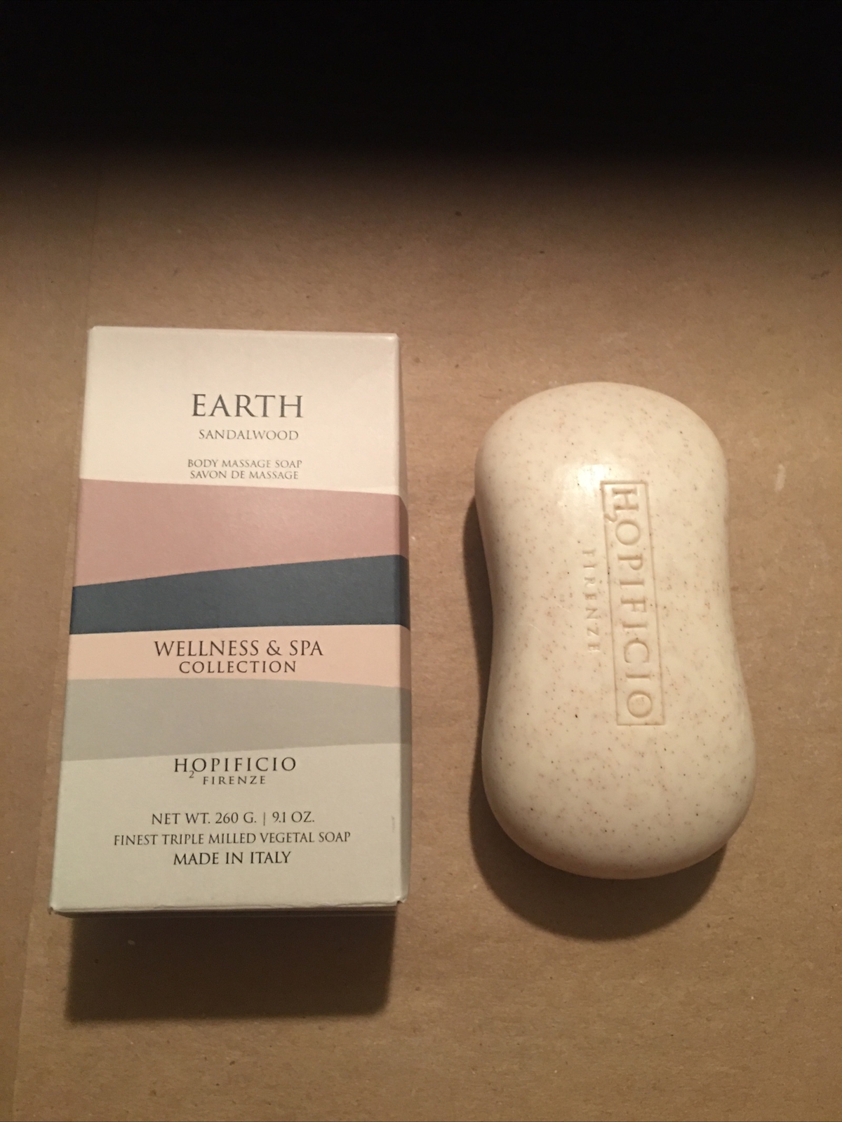 4x Wellness & Spa Collection Earth Sandalwood Hopificio Firenze 9.1 Oz