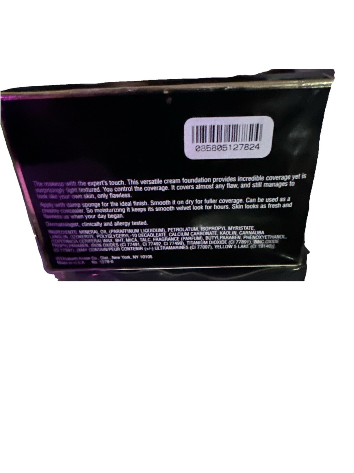 Elizabeth Arden Flawless Finish Sponge-On Cream Makeup 0.8 oz Vanilla NEW