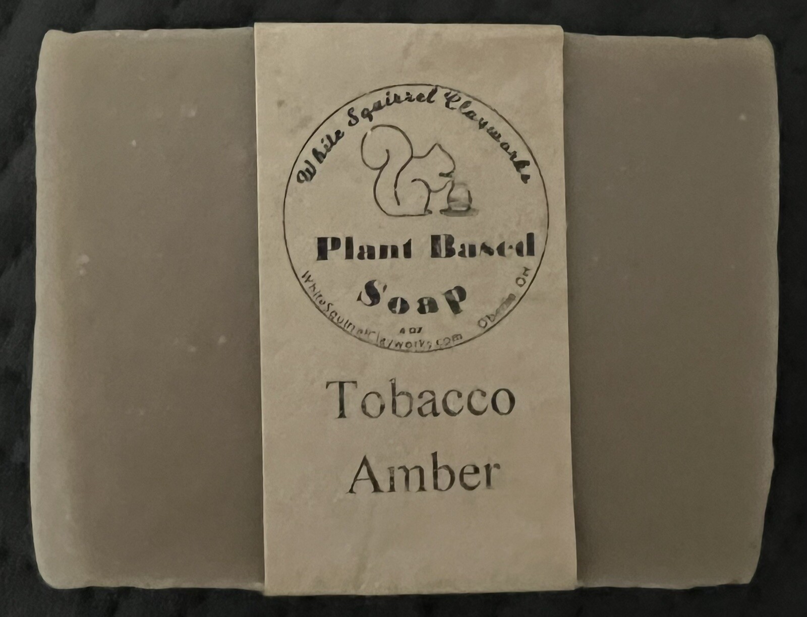 Tobacco Amber Scented All Natural Handmade Soap – 4oz