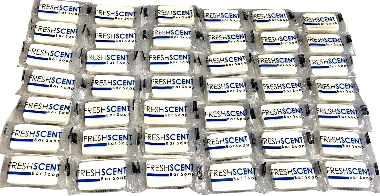 42 FreshScent Bar Soap Travel Size Hotel Soaps Individually Wrapped Fresh Scent