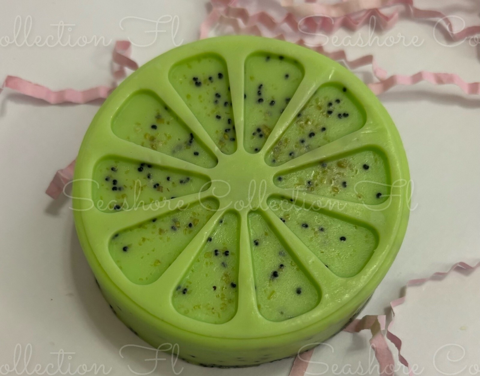 Lemon Poppy Seeds Soap, Artisan Soap, 3oz size, Not Edible.