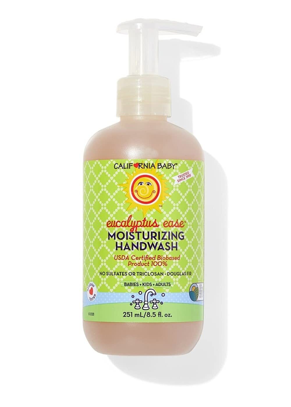 California Baby Moisturizing Handwash Eucalyptus Ease, 8.5oz