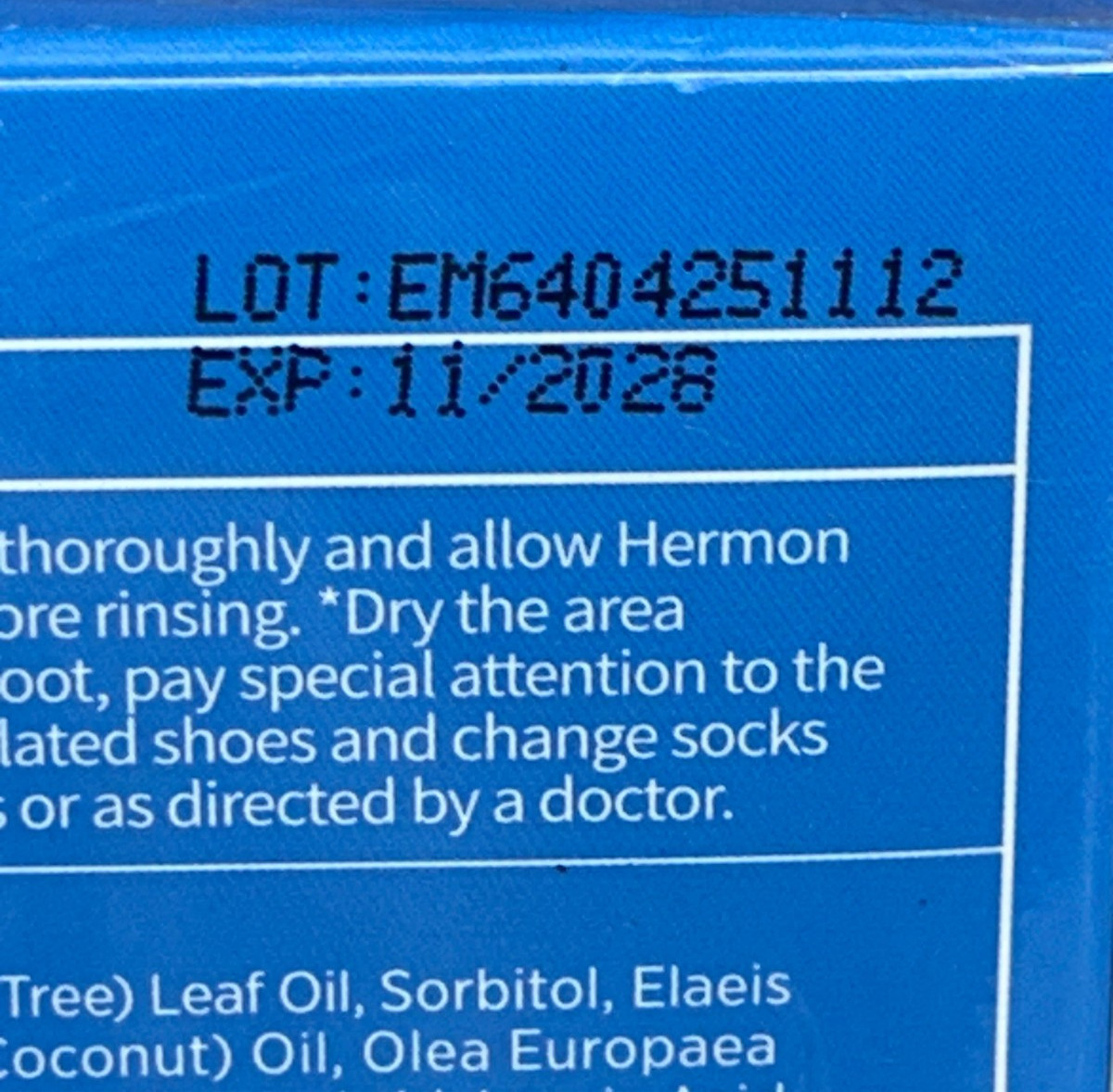 (2) Hermon Antifungal Soap with Tea Tree Oil Antifungal Bar Soothing Care