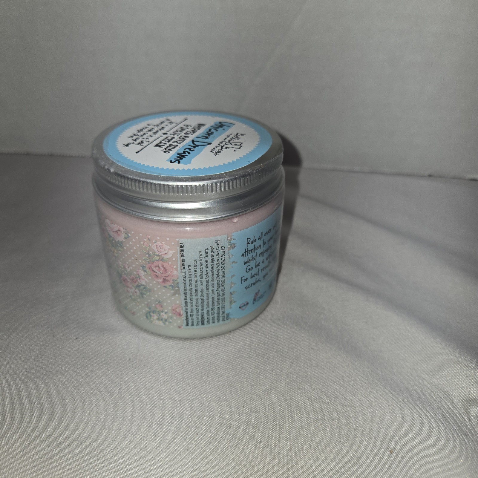 Bella Bears Unicorn Dreams Whipped Bath Soap For Cleansing & Softening, 3.2 Oz