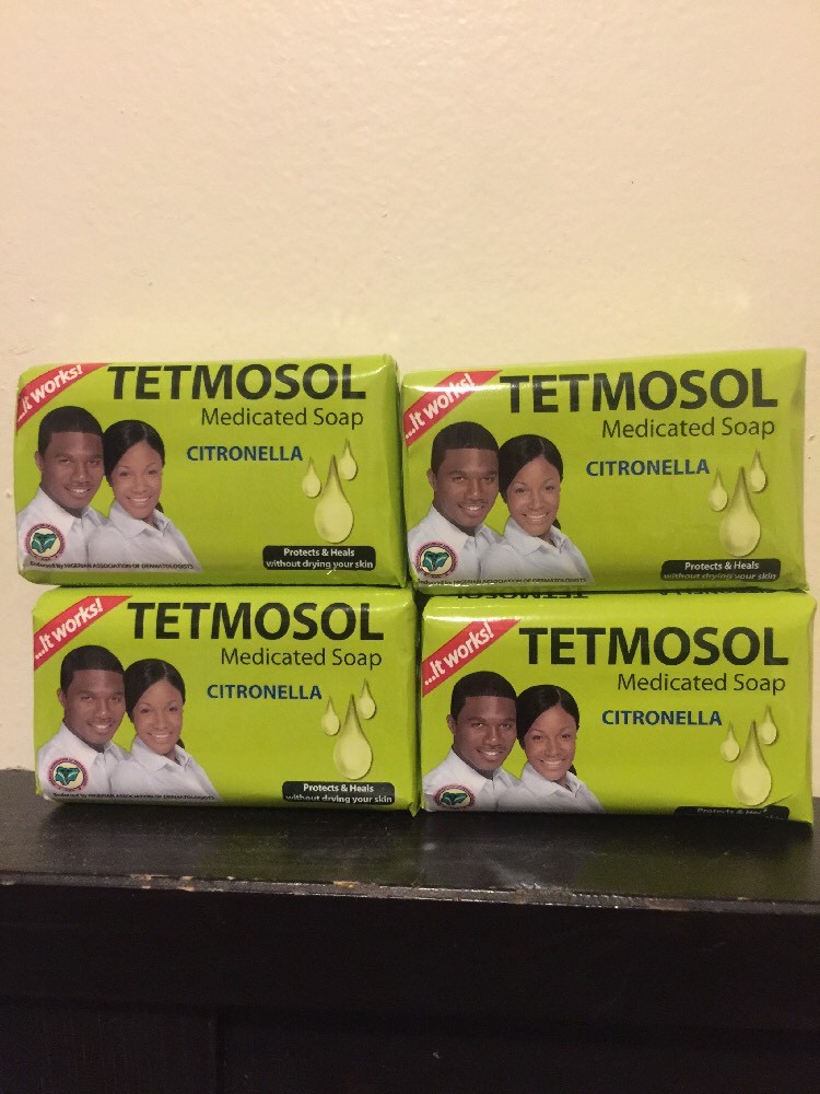 4 X Tetmosol Medicated Soap Citronella LOT OF 4 SOAPS. USA SELLER