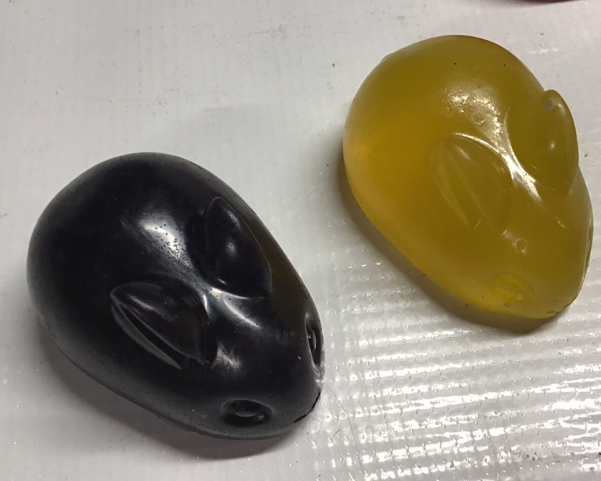 Set of 3 bunny shaped bar soap. (3)