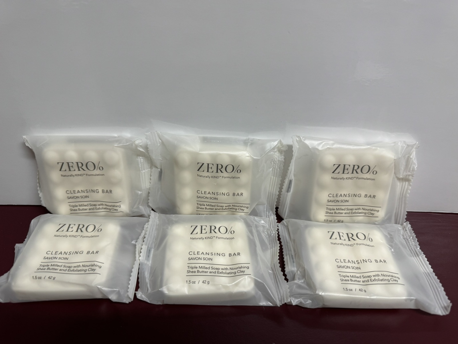 6 PACK Gilchrist Soames Zero% KIND Cleansing Bar Soap Shea Butter Clay 1.5oz