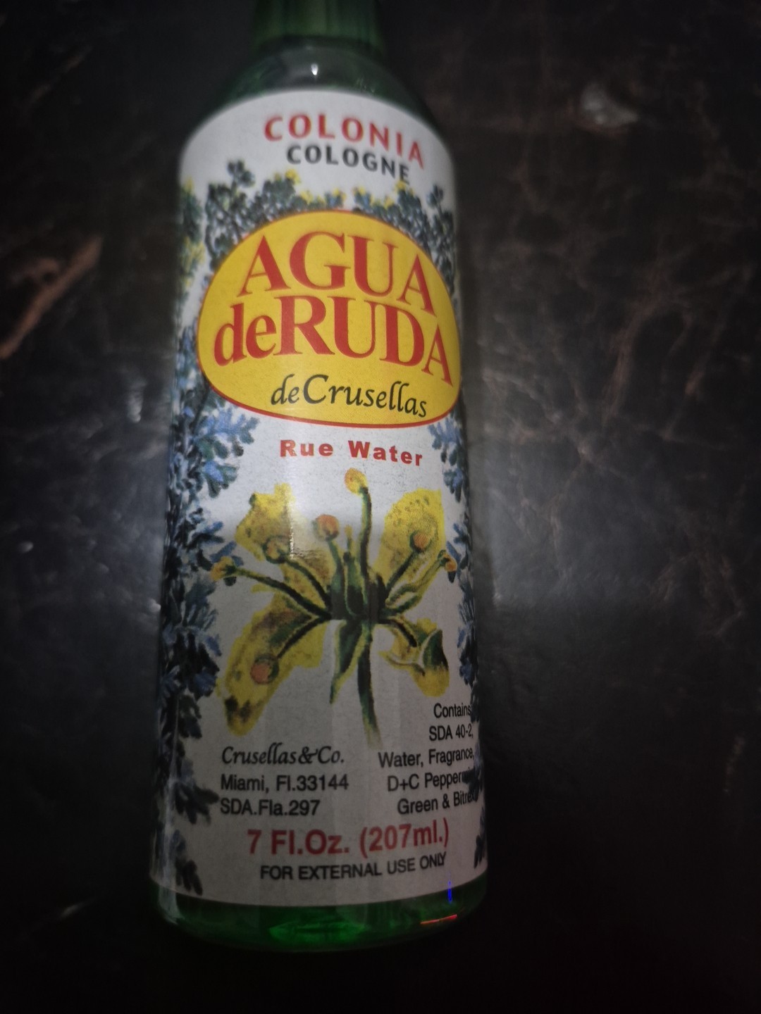 COLONIA AGUA DE RUDA / COLOGNE RUE WATER 7oz
