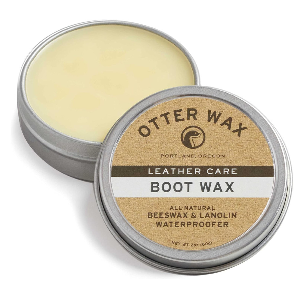 Otter Wax Boot Wax | 2oz | All-Natural Leather Waterproofer | Made in USA