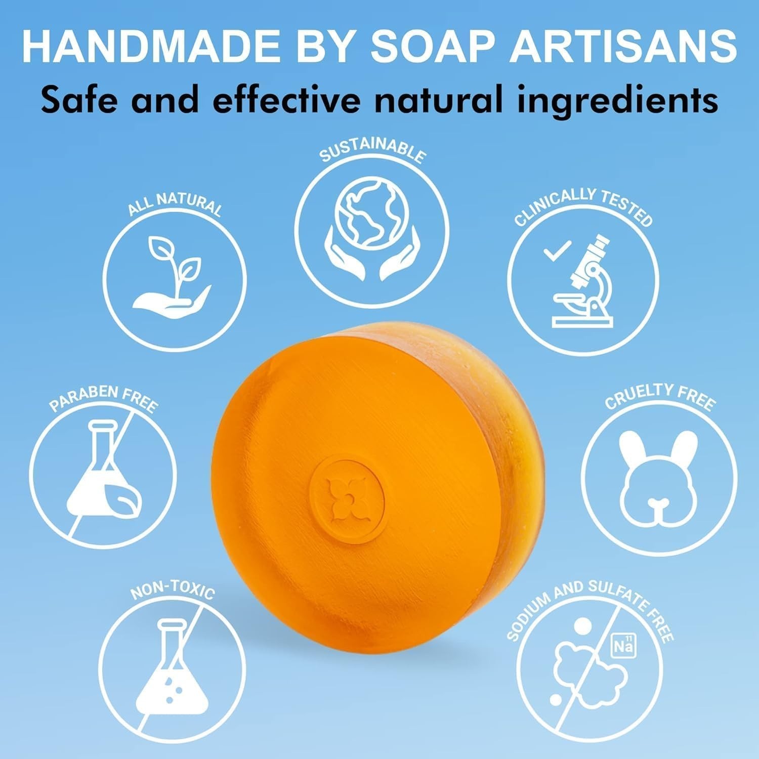 Gentle Body Odor Soap – Clinical Persimmon & Green Tea Bars, 4 x 100g Value Pack