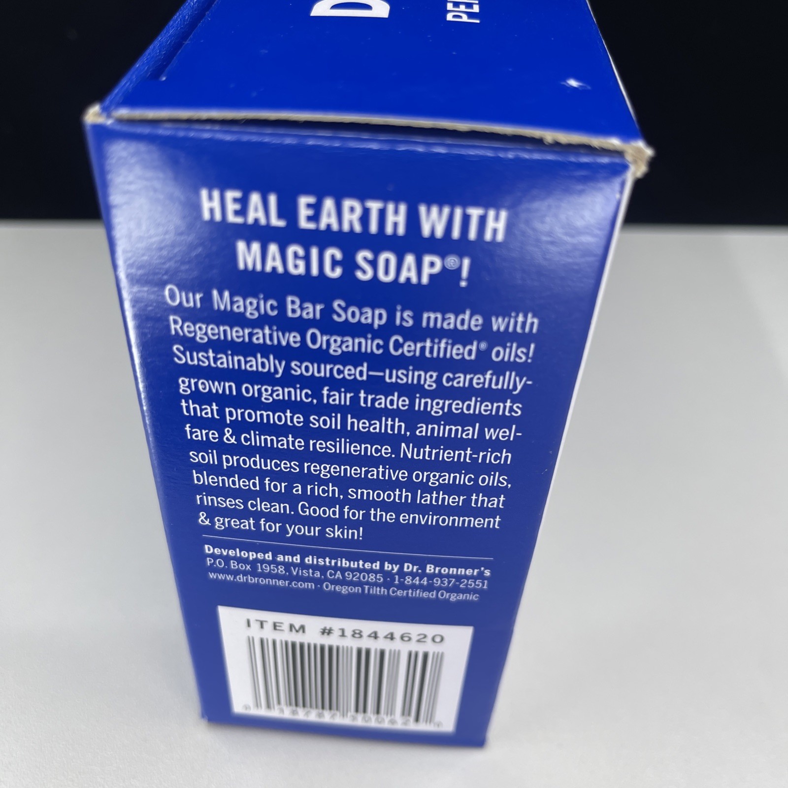 Dr. Bronner’s All-One Pure-Castile Peppermint Magic Bar Soap 6-Pack 5 oz Bars