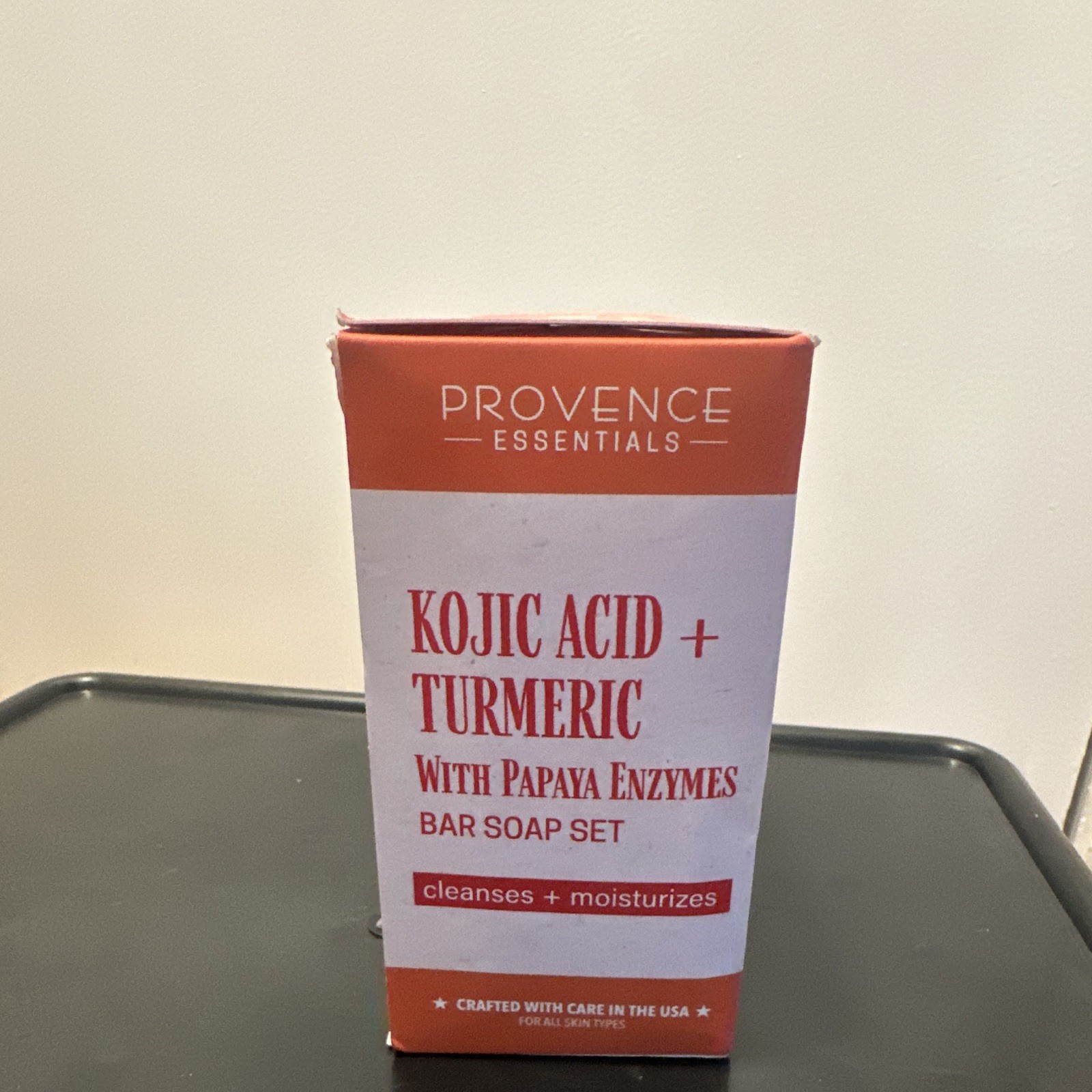 Provence Essentials Kojic Acid + Turmeric Papaya Moisturizing Bar Soap Set