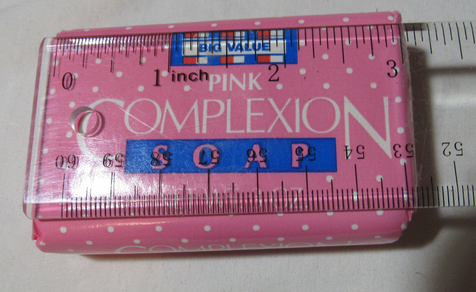 vintage COMPLEXION PINK soap Bar 3 oz NEW IN PACKAGE