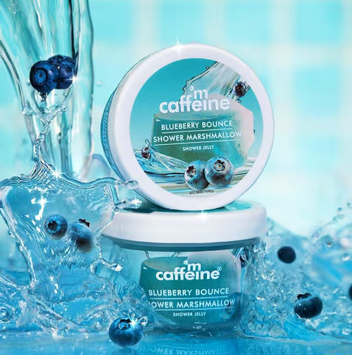 mcaffaine Blueberry Bounce Shower Marshmallow Jelly Soap – 100gm (SET Of 3)