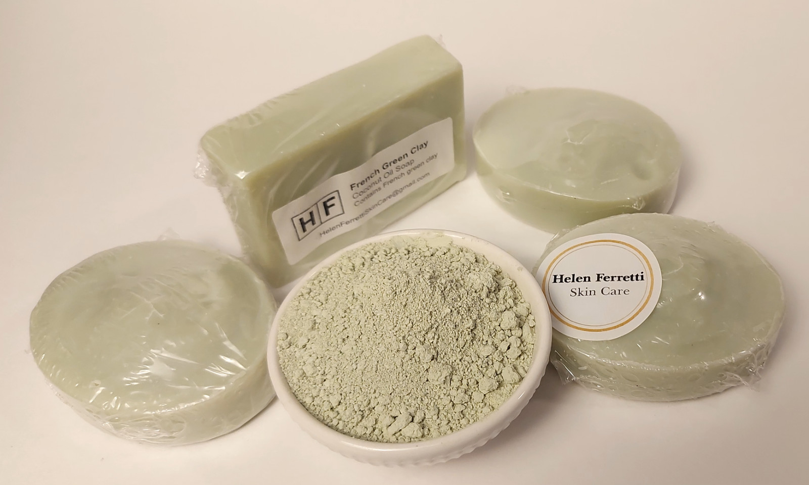 Homemade French Green Clay Coconut Oil Soap