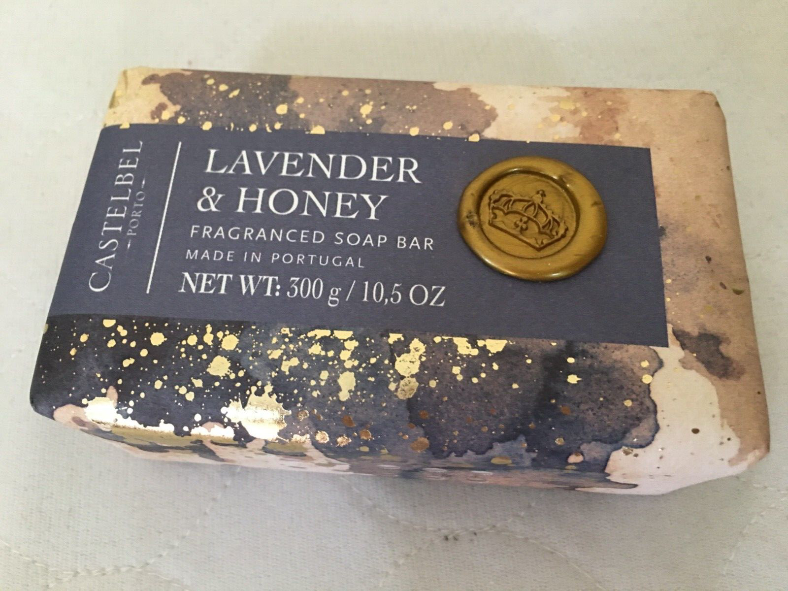 Castelbel Porto Lavender & Honey Luxury Soap Bar 10.5 oz Handmade in Portugal