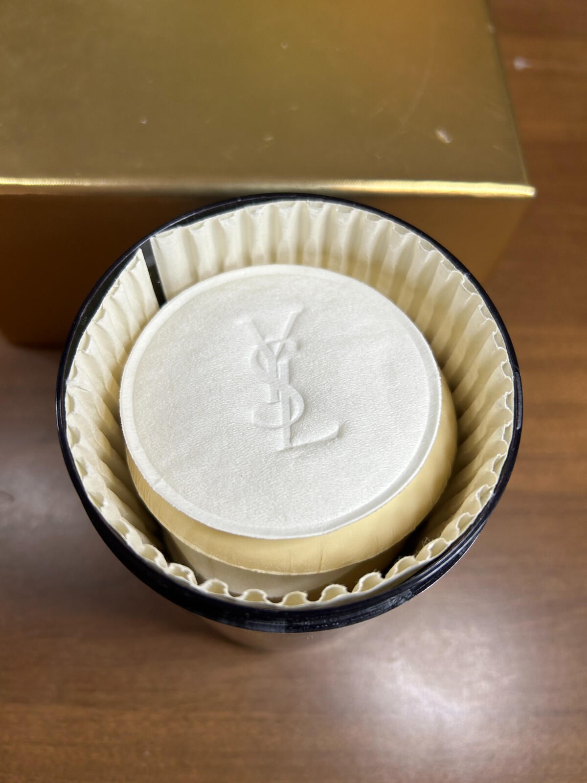 YVES SAINT LAURENT RIVE GAUCHE 4OZ X3 VINTAGE SOAPS (NEW WITH BOX)