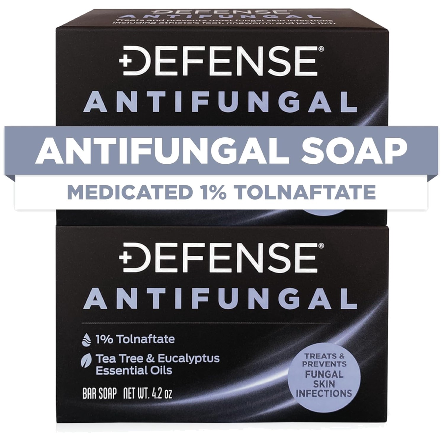 Tolnaftate Medicated Soap Bars x2 | Anti Fungal Formula