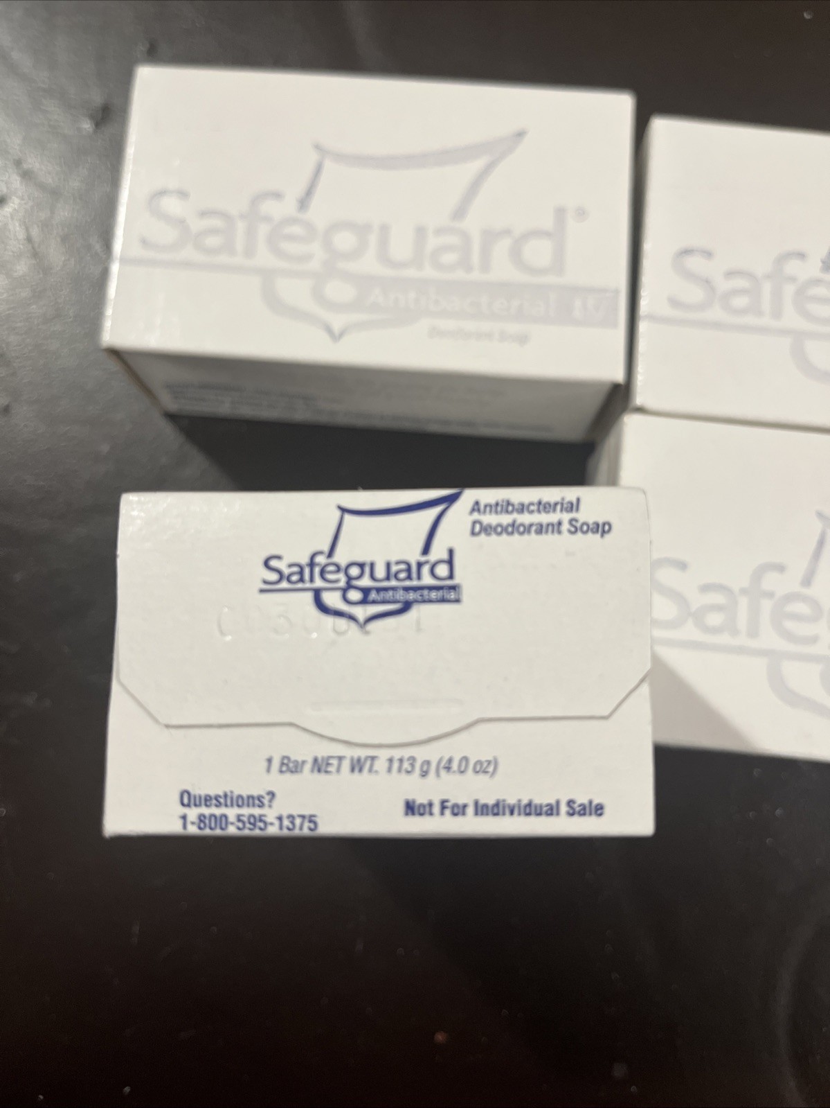SAFEGUARD Anti-Bacterial Soap Bars 4 Boxes 4 oz/ea NEW