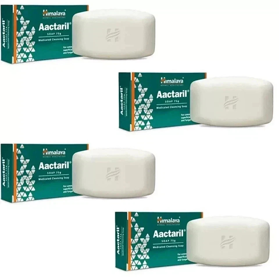 Pack of 4 Himalaya Aactaril Soap 75g Free Shipping World Wide