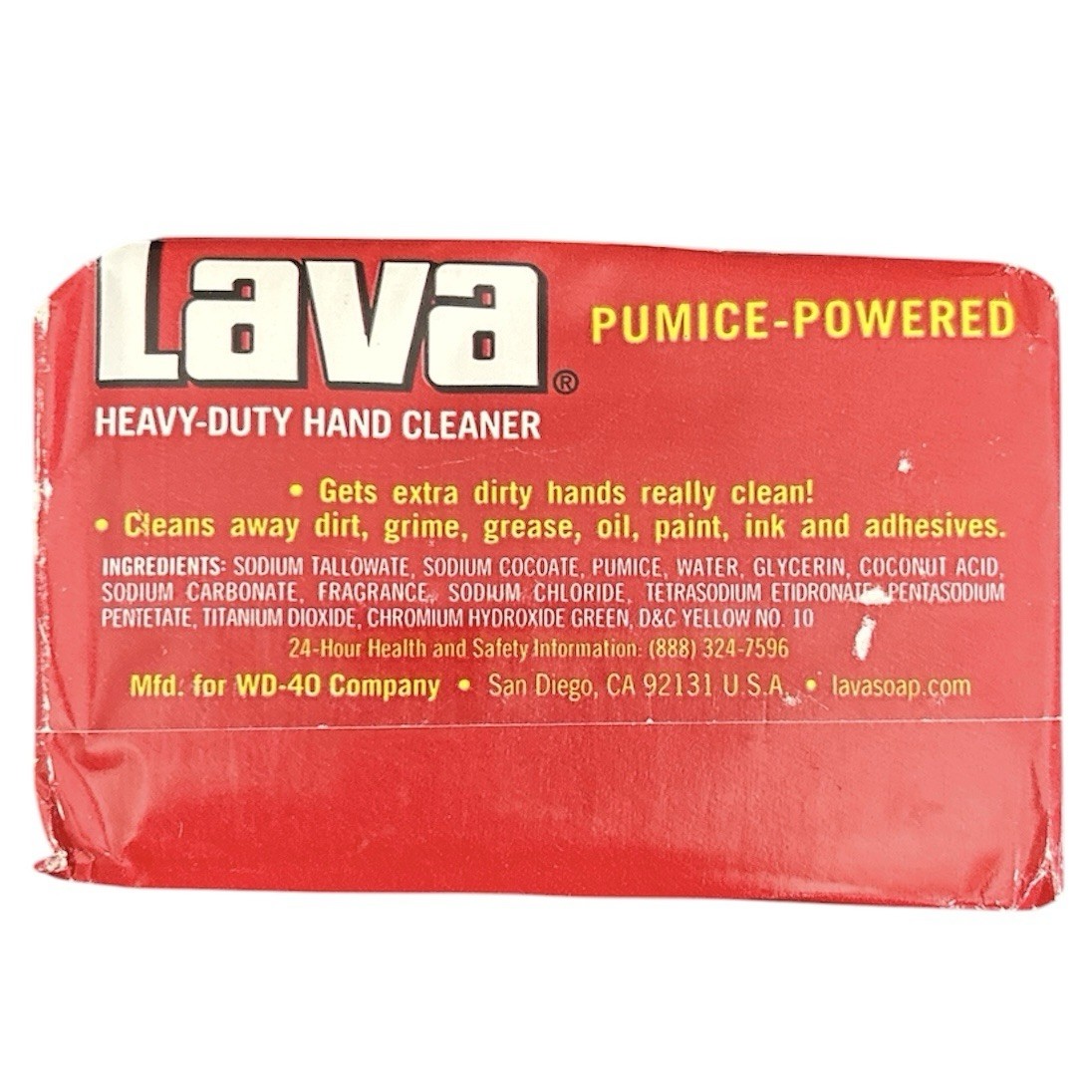 (7 Pack) LAVA Bar Soap Heavy Duty with Pumice Powered Hand Cleaner Grease Oil