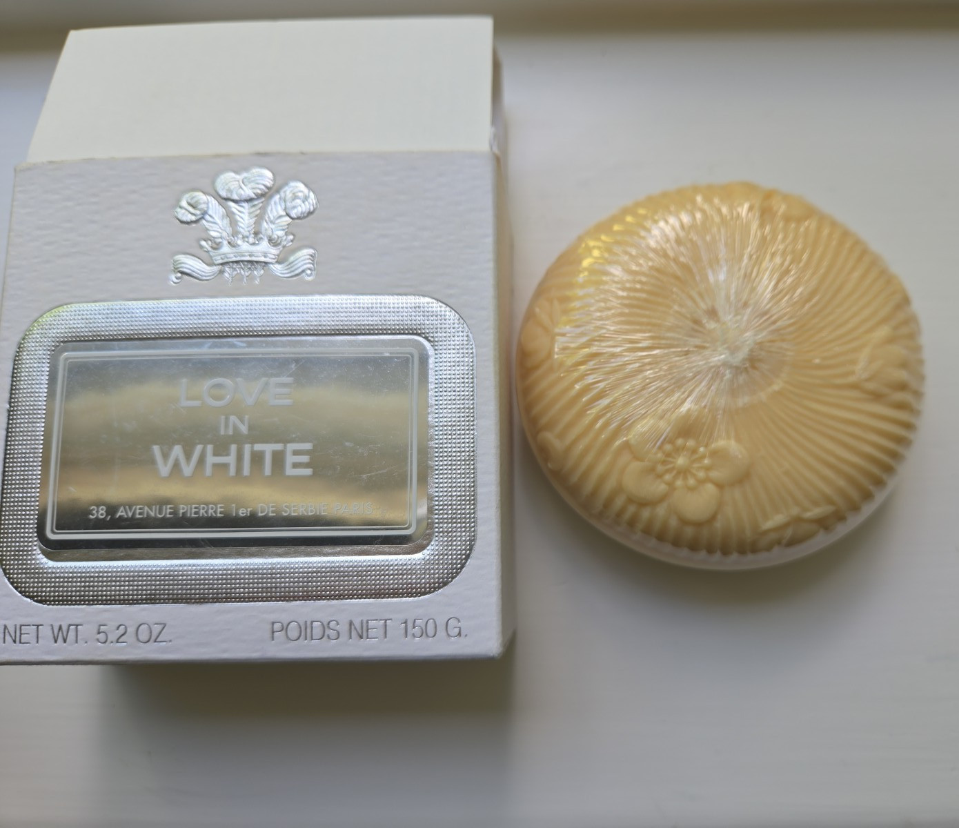 Creed Perfumed SOAP “Love in White” 5.2 oz (new with box)