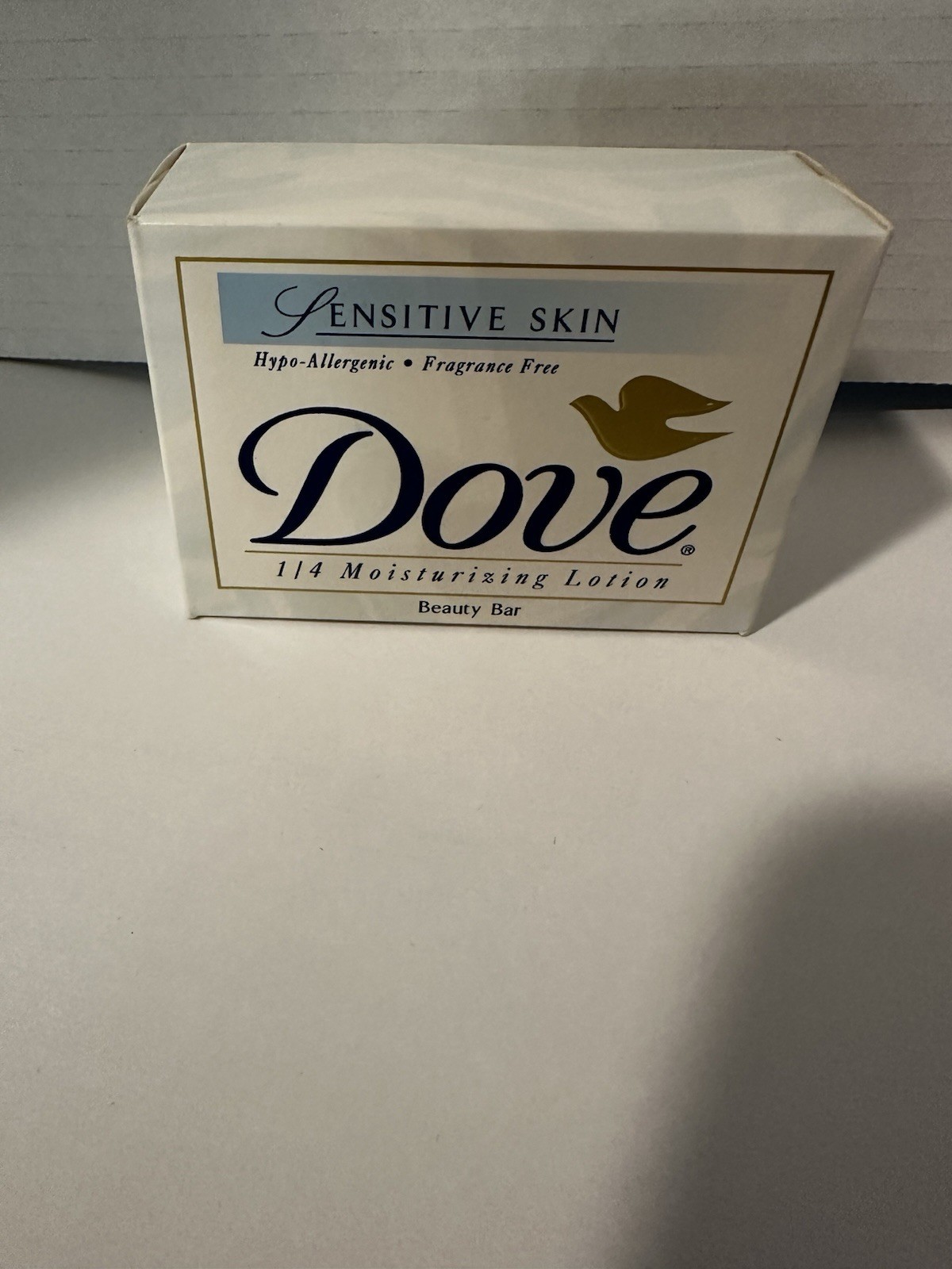 DOVE SENSITIVE SKIN SOAP BAR 2001 4.25 oz VINTAGE – NEW Sealed Package