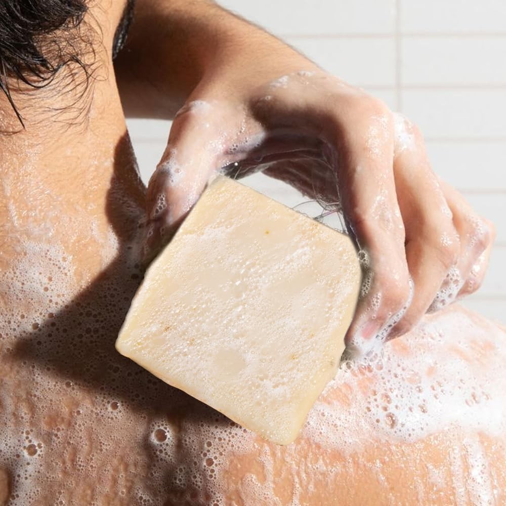 Eco-Friendly 5oz Orange Soap Bar – Nourishing & Exfoliating for Sensitive Skin