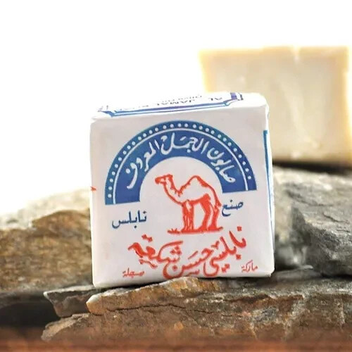 Al-Jamal Soap Bar Organic Virgin Olive Oil Traditional Nablus Palestine 6 Pcs